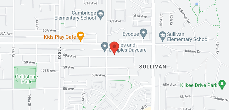 map of 15027 59A AVENUE